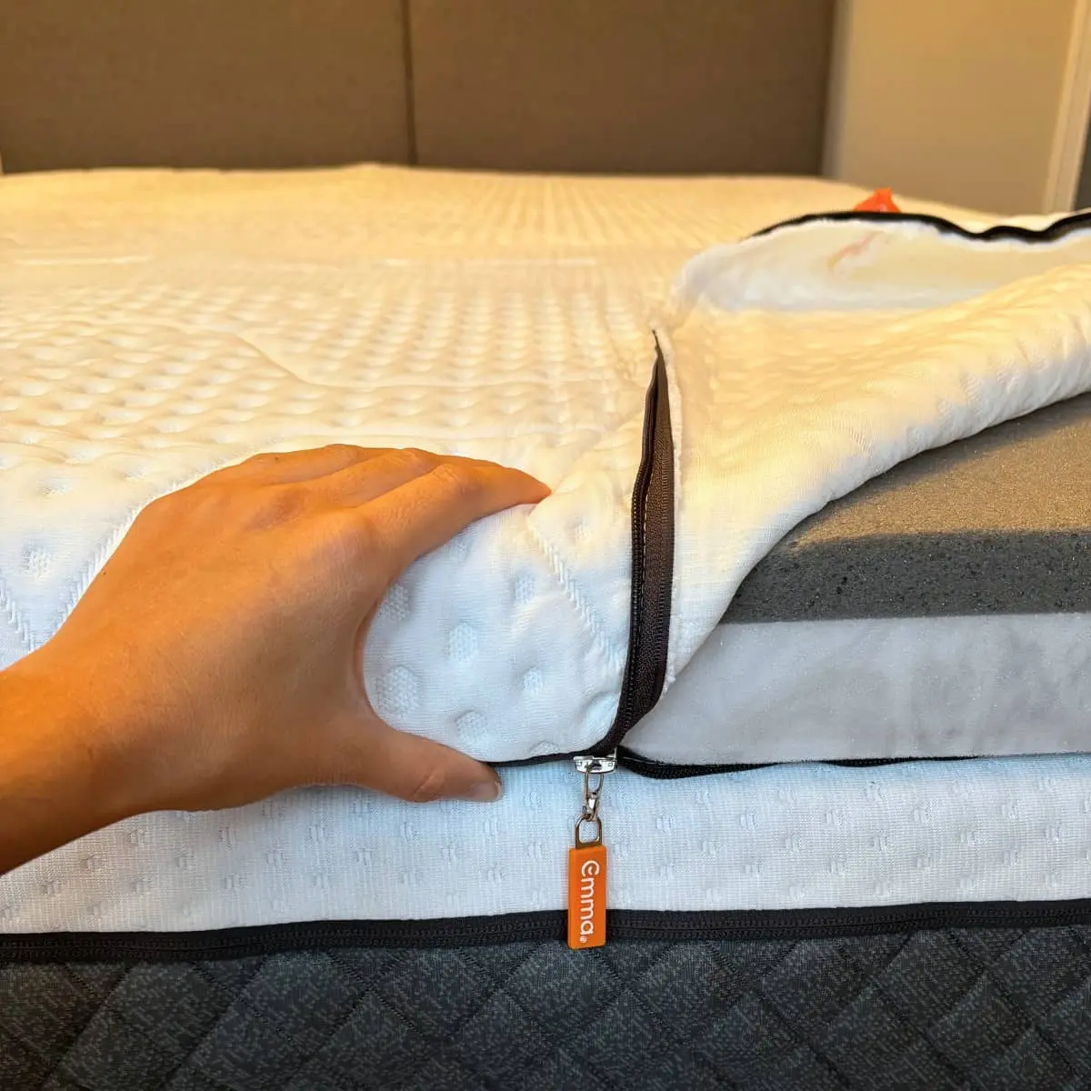 analyse des couches analyse Packaging Surmatelas Premium Emma saferbuy